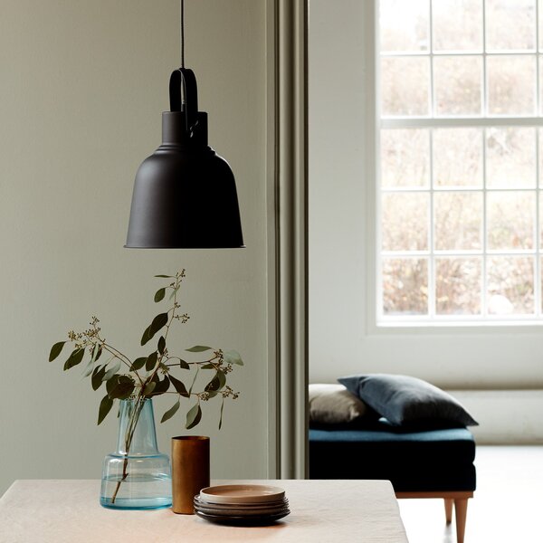 Lampada a sospensione Nordlux, Adrian, dimmerabile, Nero, Soggiorno, Metallo, Scandinavo