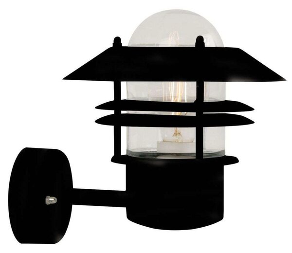 Blokhus Up Lampada da parete nera - Nordlux