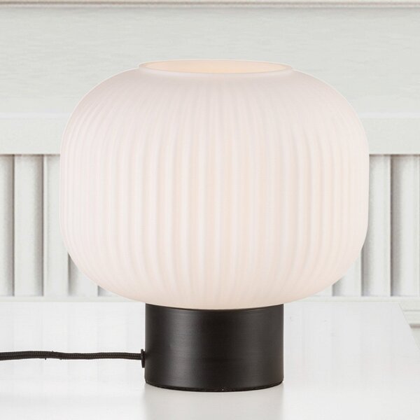 Lampade da tavolo Nordlux, Milford, Bianco, Soggiorno, Vetro, Scandinavo