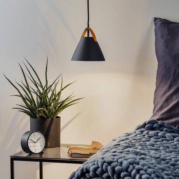 Lampada a sospensione DFTP by Nordlux, Strap, dimmerabile, Nero, Soggiorno, Metallo, Moderno