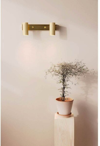 Applique da parete Globen Lighting, Dorato / Ottone, Metallo