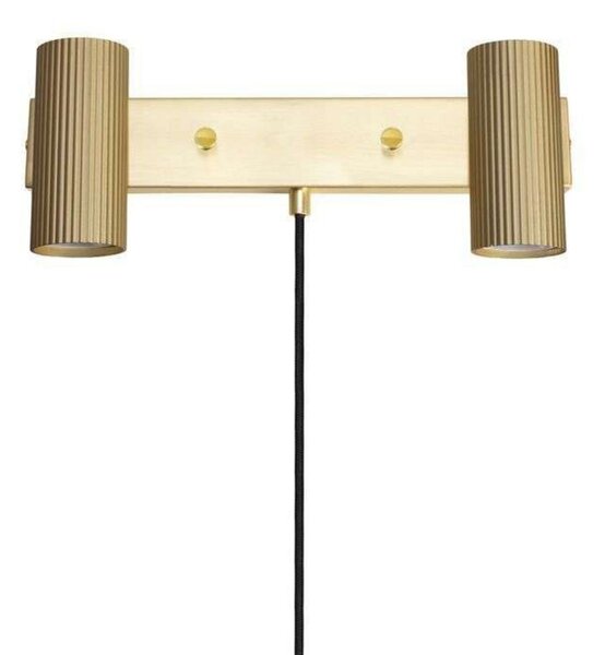 Applique da parete Globen Lighting, Dorato / Ottone, Metallo