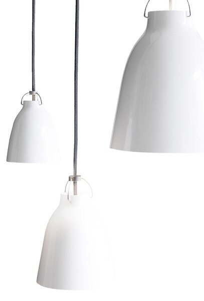 Lampada a sospensione FRITZ HANSEN, Caravaggio P1, dimmerabile, Bianco, Soggiorno, Metallo, Design