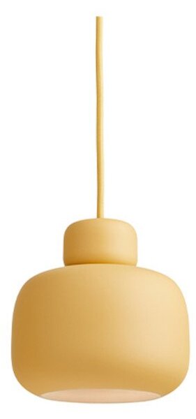 Lampada a sospensione Woud, Stone, dimmerabile, Giallo, Cucina, Metallo, Design