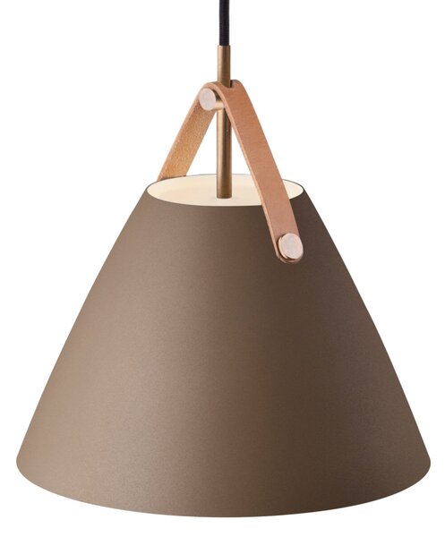 Lampada a sospensione DFTP by Nordlux, Strap, dimmerabile, Marrone / Ruggine, Soggiorno, Metallo, Scandinavo