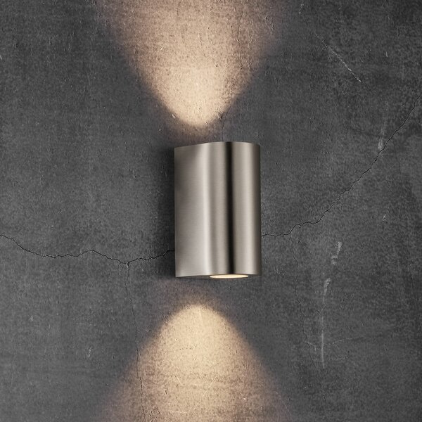 Lampade da esterno Nordlux, Canto Maxi 2, Metallizzato, Metallo, Moderno