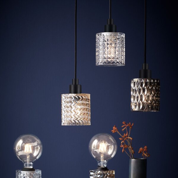 Lampada a sospensione Nordlux, Hollywood, dimmerabile, Marrone / Ruggine, Soggiorno, Vetro, Moderno