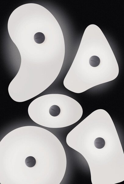 Applique da parete Foscarini, Bianco, Vetro