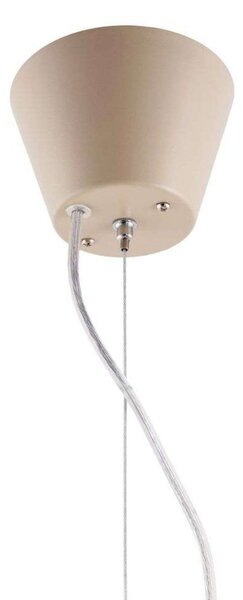 Lampada a sospensione Globen Lighting, Beige, Sala da pranzo, Vetro