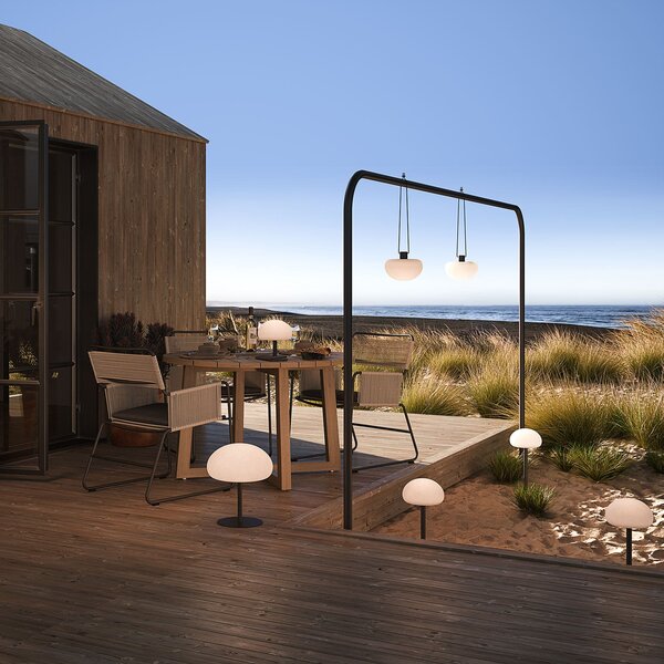 Lampade da esterno Nordlux, Sponge Spike, dimmerabile, Bianco, Terrazza, Metallo, Moderno