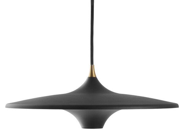 Lampada a sospensione LOOM DESIGN, Moja, dimmerabile, Nero, Soggiorno, Alluminio, Moderno