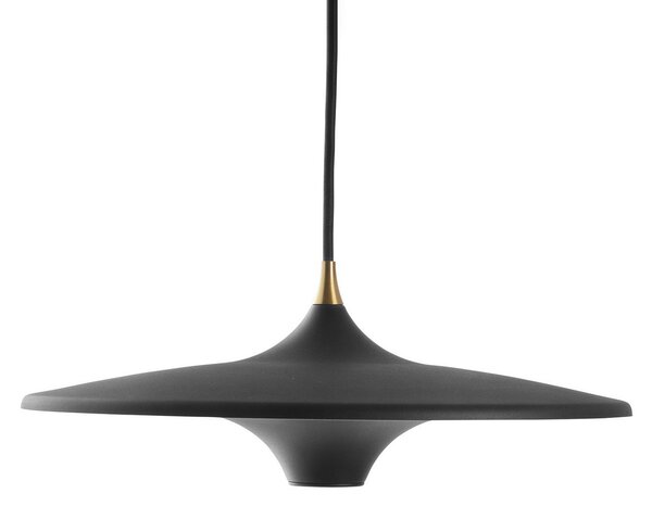 Lampada a sospensione LOOM DESIGN, Moja, dimmerabile, Nero, Soggiorno, Alluminio, Moderno