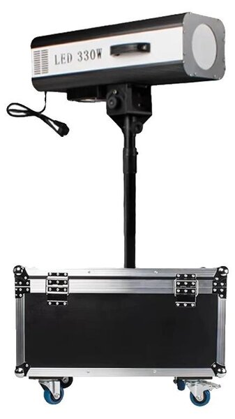 Faro direzionale, potenza 330W, tensione AC100V-240V, flusso luminoso 2000-82000, installazione autonoma, stile illuminazione scenica DMX