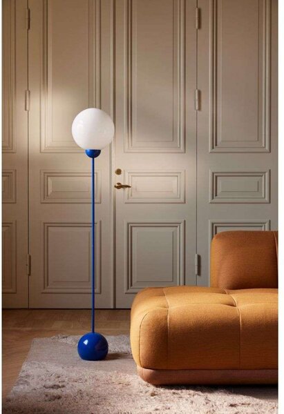 Lampada da terra Globen Lighting, Blu, Soggiorno, Metallo