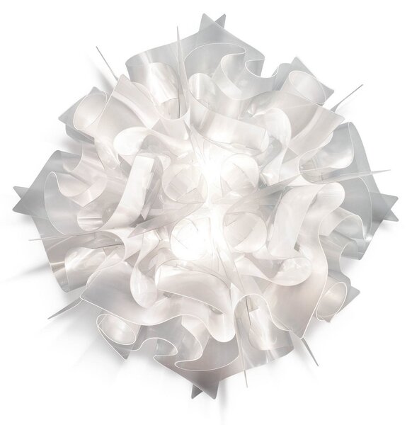 Plafoniera Slamp, VELI, dimmerabile, Trasparente, Soggiorno, Plastica, Design