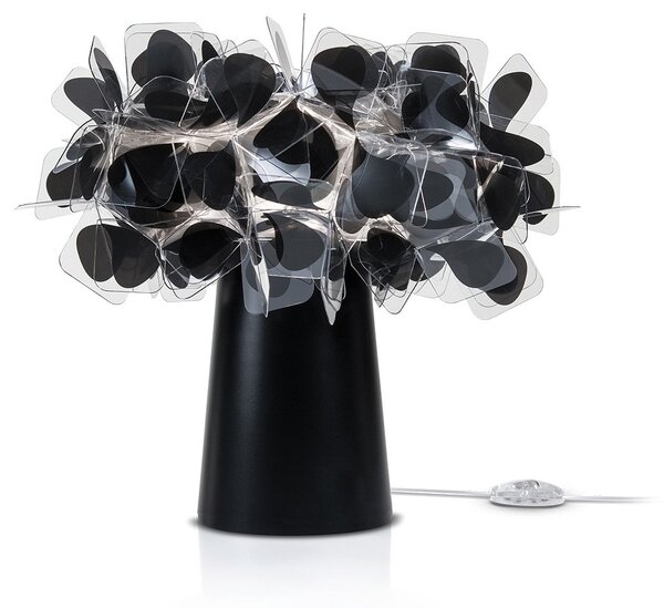 Lampade da tavolo Slamp, Clizia Mama Non Mama, Nero, Soggiorno, Plastica, Design