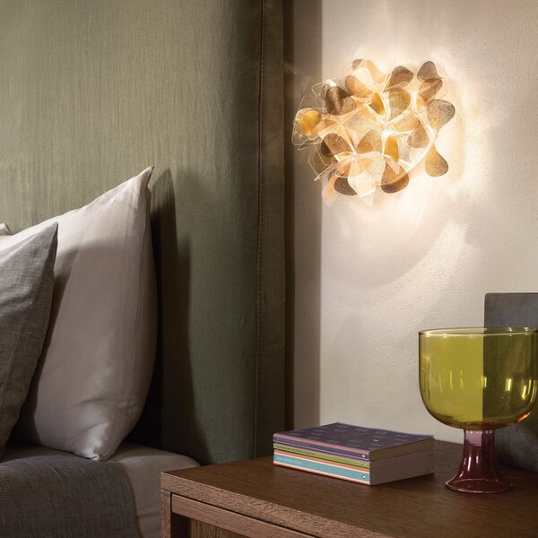 Applique da parete Slamp, Clizia Mama Non Mama, dimmerabile, Dorato / Ottone, Soggiorno, Plastica, Design