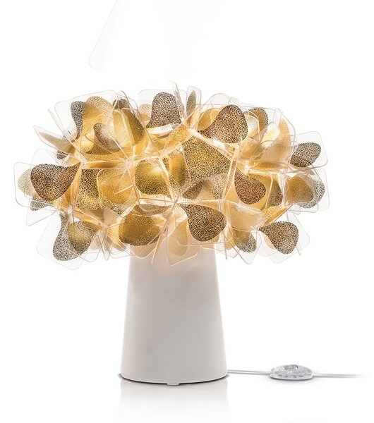 Lampade da tavolo Slamp, Clizia Mama Non Mama, Dorato / Ottone, Soggiorno, Plastica, Design
