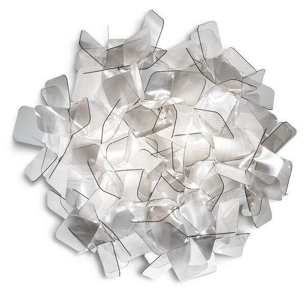 Applique da parete Slamp, CLIZIA, Grigio, Soggiorno, Plastica, Design