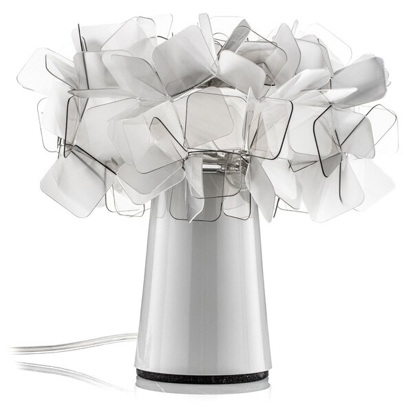 Lampade da tavolo Slamp, Clizia, Grigio, Soggiorno, Plastica, Design