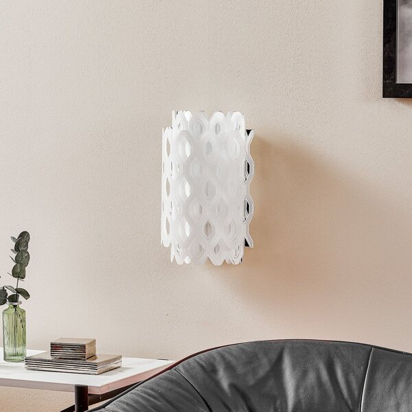 Applique da parete Slamp, Charlotte, dimmerabile, Bianco, Soggiorno, Plastica, Design