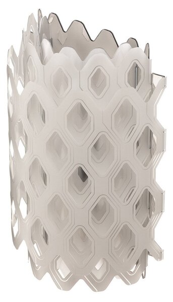 Applique da parete Slamp, Charlotte, dimmerabile, Bianco, Soggiorno, Plastica, Design
