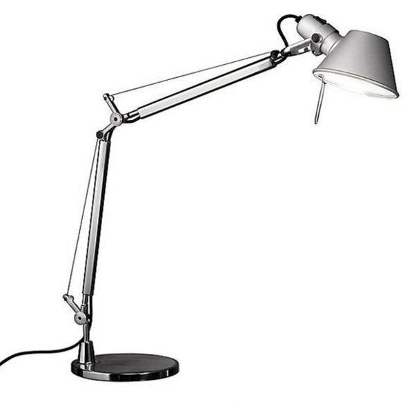 Lampade da tavolo Artemide, Bianco, Soggiorno, Alluminio, Design