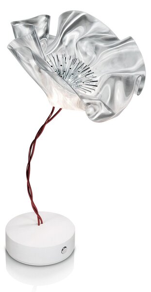Lampade da tavolo Slamp, Lafleur, dimmerabile, Trasparente, Soggiorno, Plastica, Design