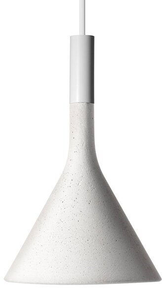 Lampada a sospensione Foscarini, Aplomb Mini, dimmerabile, Bianco, Cucina, Cemento, Design
