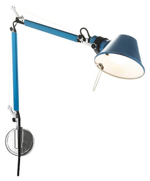 Applique da parete Artemide, Blu, Studio / Ufficio, Alluminio, Design
