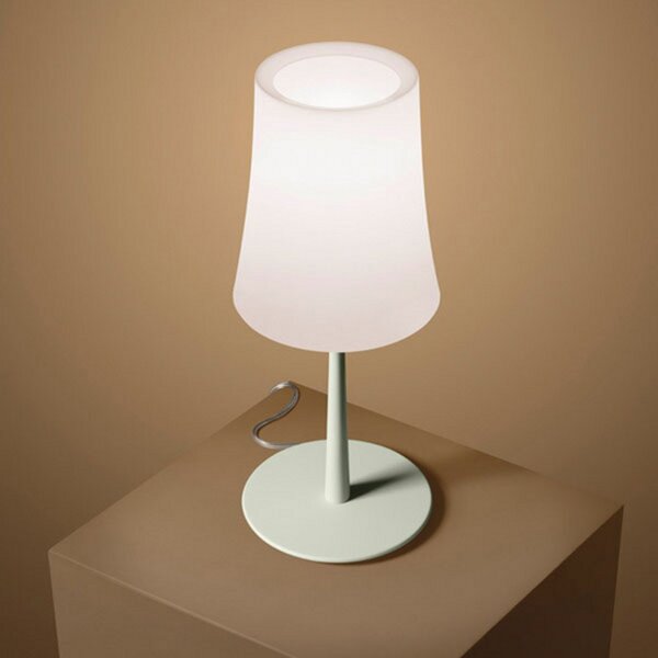 Lampade da tavolo Foscarini, Birdie Easy, Bianco, Soggiorno, Metallo, Design