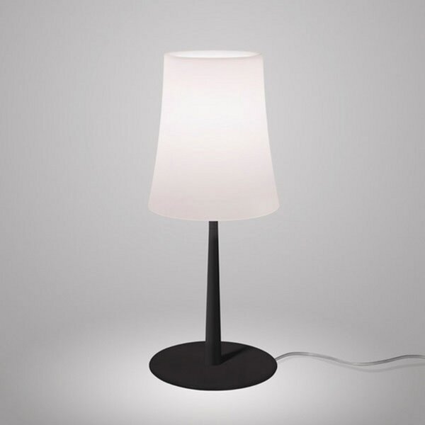 Lampade da tavolo Foscarini, Birdie Easy, Nero, Soggiorno, Metallo, Design