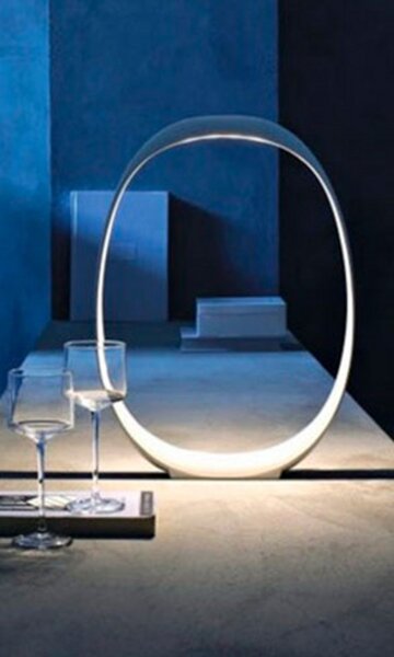 Lampade da tavolo Foscarini, dimmerabile, Bianco, Soggiorno, Plastica