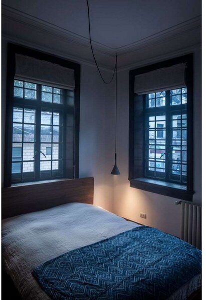 Lampada a sospensione Foscarini, Nero, Soggiorno, Cemento