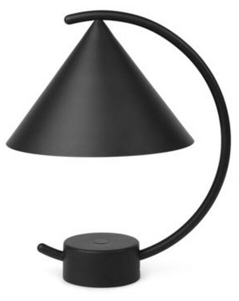 Lampade da tavolo ferm LIVING, Meridian, dimmerabile, Nero, Soggiorno, Metallo, Design