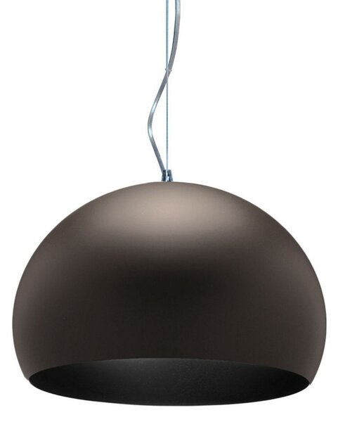 Lampada a sospensione Kartell, Small FL/Y, Marrone / Ruggine, Soggiorno, Plastica, Design
