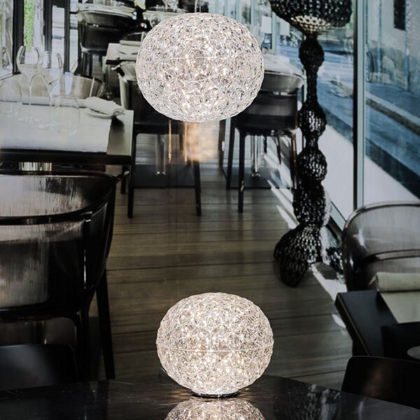 Lampade da tavolo Kartell, Planet, Trasparente, Soggiorno, Plastica, Design