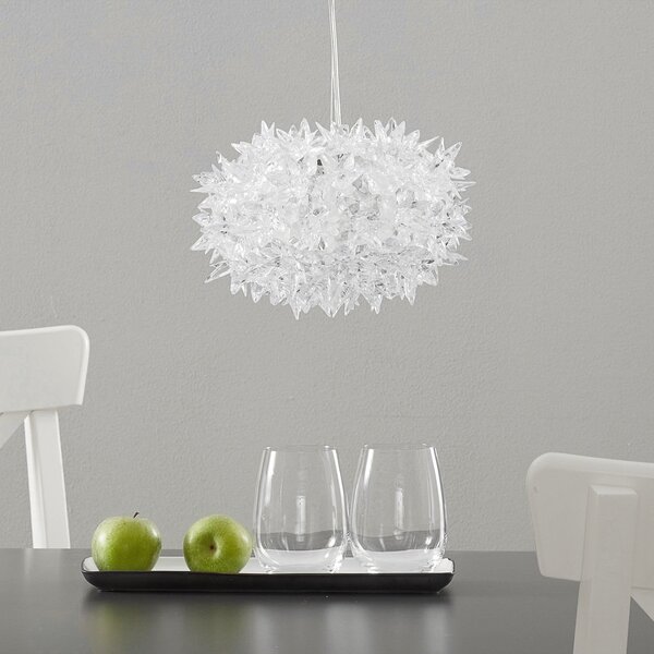 Lampada a sospensione Kartell, Bloom S2, Trasparente, Soggiorno, Plastica, Design