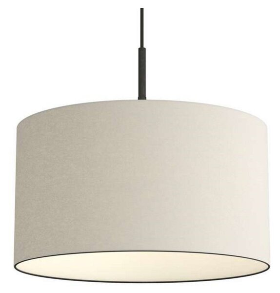Lampada a sospensione Belid, Bianco, Sala da pranzo, Tessuto / Tessile