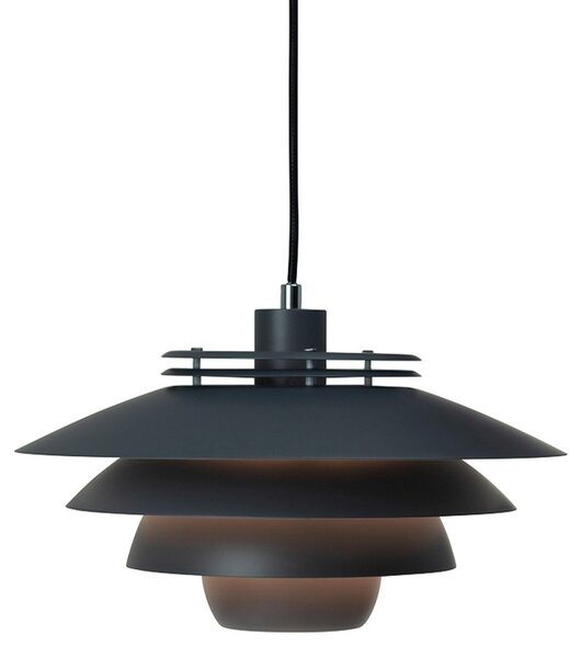 Lampada a sospensione Dyberg Larsen, Ejka, dimmerabile, Grigio, Soggiorno, Metallo, Design