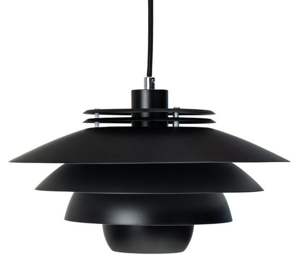 Lampada a sospensione Dyberg Larsen, Ejka, dimmerabile, Nero, Soggiorno, Metallo, Design