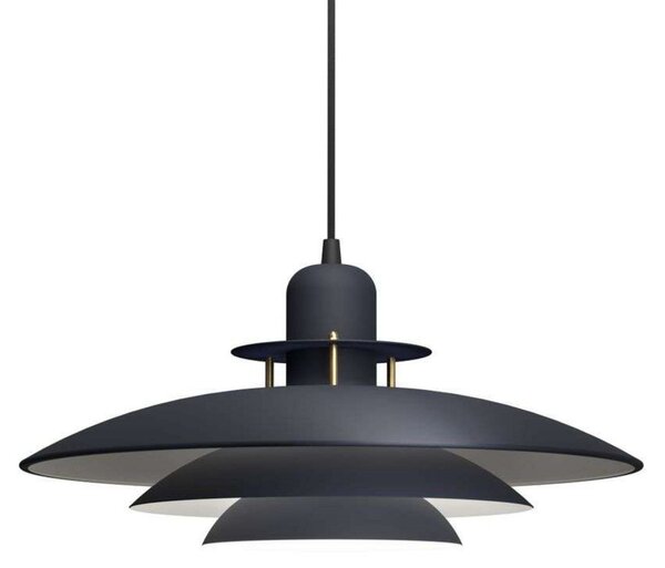 Lampada a sospensione Belid, Blu, Sala da pranzo, Metallo