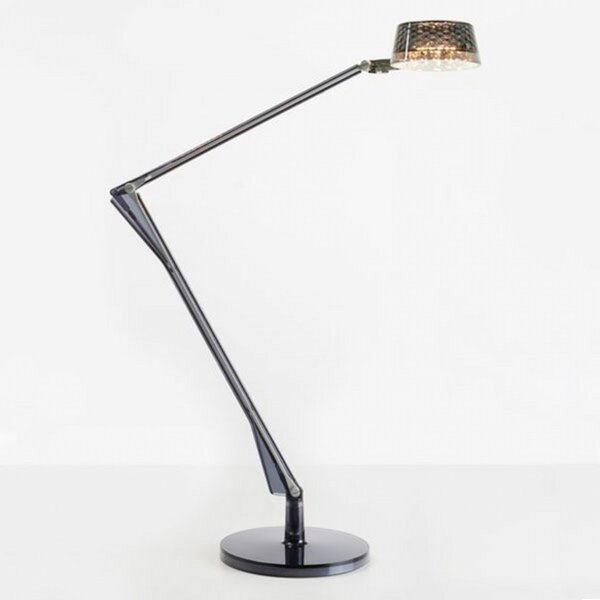 Lampade da tavolo Kartell, Aledin Dec, Grigio, Soggiorno, Plastica, Moderno