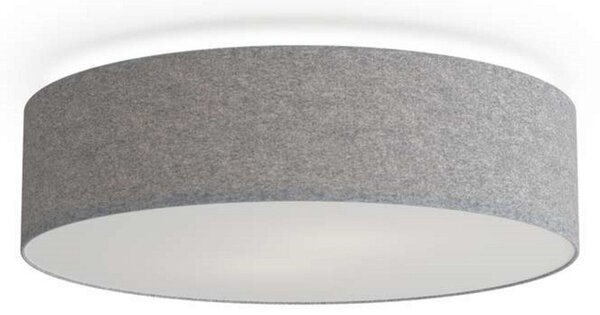 Plafoniera Belid, dimmerabile, Grigio, Soggiorno, Tessuto / Tessile