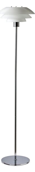 Lampada da terra Dyberg Larsen, DL31, Bianco, Soggiorno, Vetro, Scandinavo