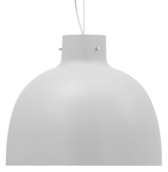 Lampada a sospensione Kartell, Bellissima, Bianco, Soggiorno, Plastica, Design
