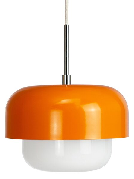 Lampada a sospensione Dyberg Larsen, Haipot, dimmerabile, Arancione, Soggiorno, Metallo, Scandinavo