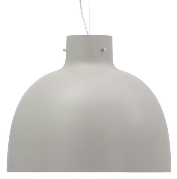 Lampada a sospensione Kartell, Bellissima, Grigio, Soggiorno, Plastica, Design