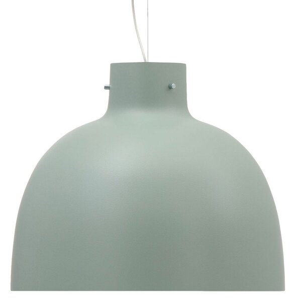 Lampada a sospensione Kartell, Bellissima, Verde, Soggiorno, Plastica, Design