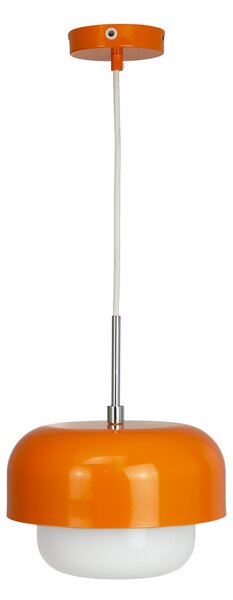 Lampada a sospensione Dyberg Larsen, Haipot, dimmerabile, Arancione, Soggiorno, Metallo, Scandinavo